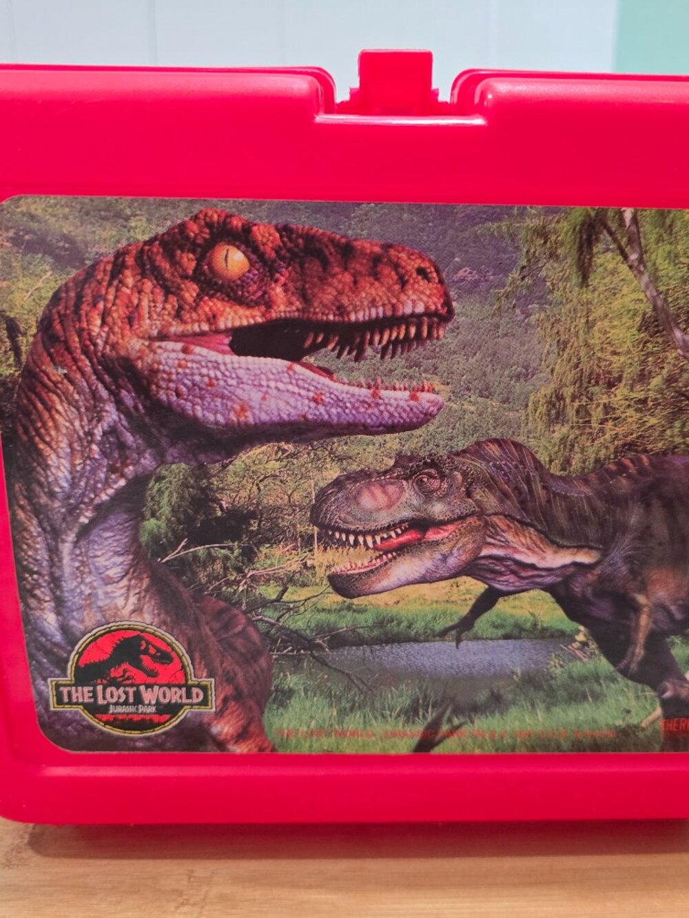 Thermos Vintage "Lost World" Lunch Box